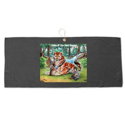 Tales Of The Twin Blades The Trio Premium Large Microfiber Waffle Golf Towel