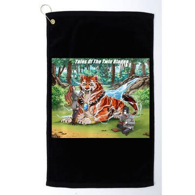 Tales Of The Twin Blades The Trio Premium Platinum Collection Golf Towel