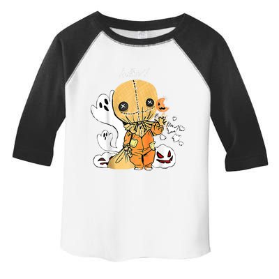 Trick Or Treat Funny Cute Sam Halloween 2022 Costume Toddler Fine Jersey T-Shirt