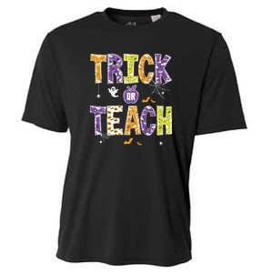 Trick Or Teach Retro Halloween Cooling Performance Crew T-Shirt