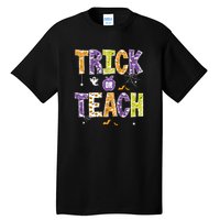 Trick Or Teach Retro Halloween Tall T-Shirt