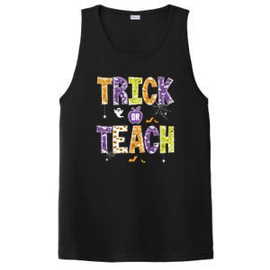 Trick Or Teach Retro Halloween PosiCharge Competitor Tank