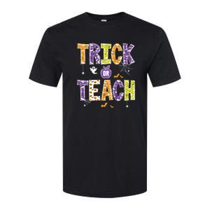 Trick Or Teach Retro Halloween Softstyle CVC T-Shirt