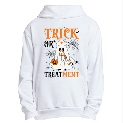 Trick Or Treatment Respiratory Therapist Nurse Halloween Urban Pullover Hoodie