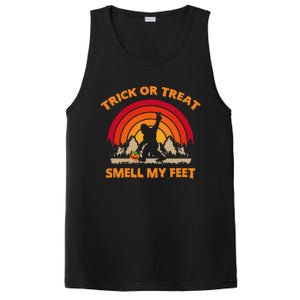 Trick Or Treat Smell My Feet Bigfoot Halloween Funny PosiCharge Competitor Tank