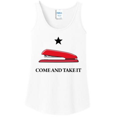 Traces Of Texas Come And Take It Ladies Essential Tank