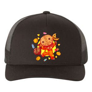 Trick Or Treat Cute Sam Funny Halloween 2024 Yupoong Adult 5-Panel Trucker Hat