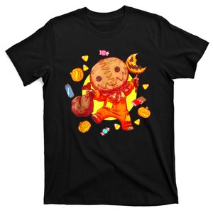 Trick Or Treat Cute Sam Funny Halloween 2024 T-Shirt