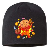 Trick Or Treat Cute Sam Funny Halloween 2024 Sustainable Beanie