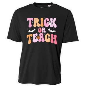 Trick Or Teach Halloween Teacher Teacher Life Cooling Performance Crew T-Shirt