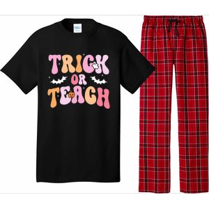 Trick Or Teach Halloween Teacher Teacher Life Pajama Set