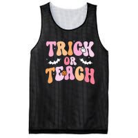 Trick Or Teach Halloween Teacher Teacher Life Mesh Reversible Basketball Jersey Tank