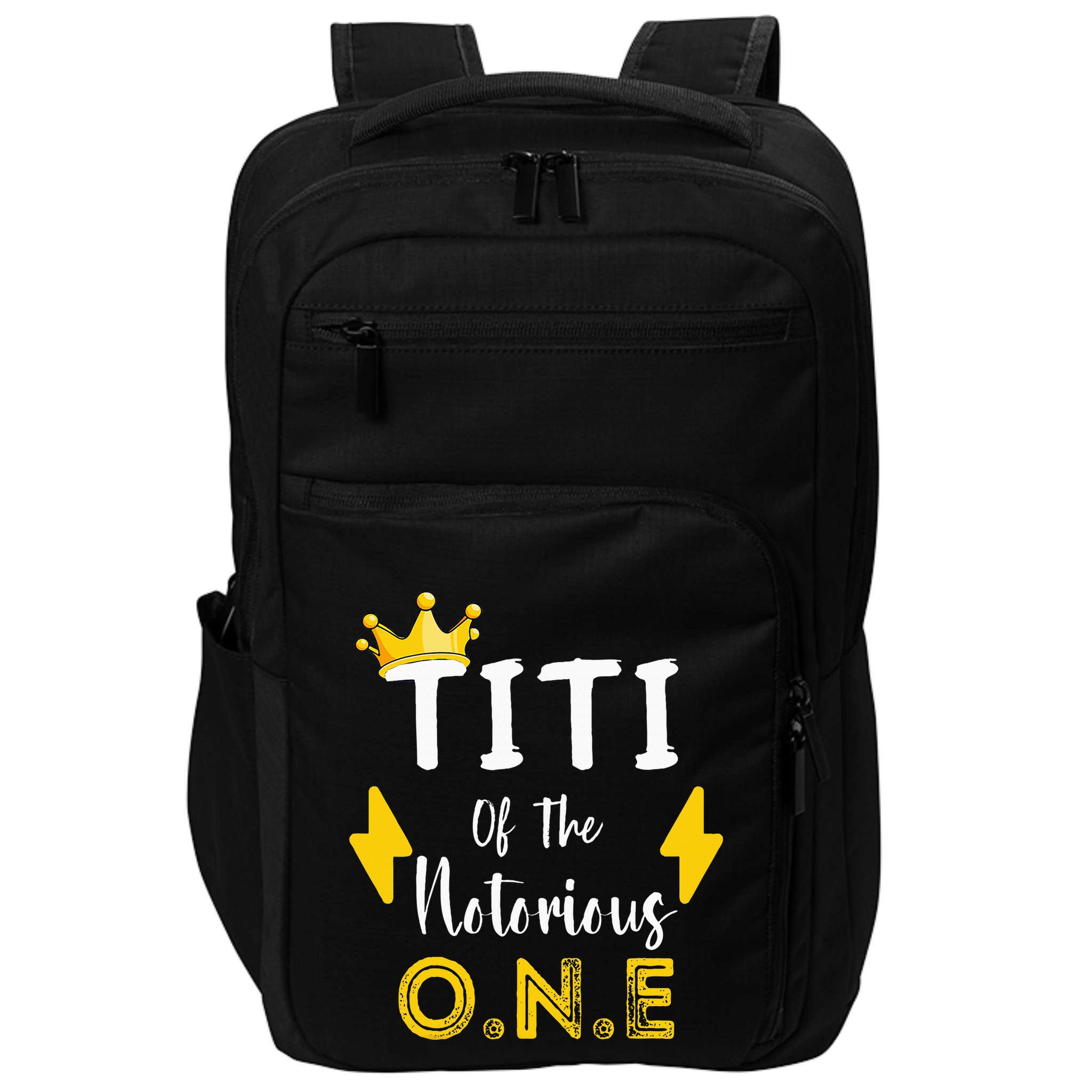 Titi Of The Notorious One Old School Hip Hop Impact Tech Backpack