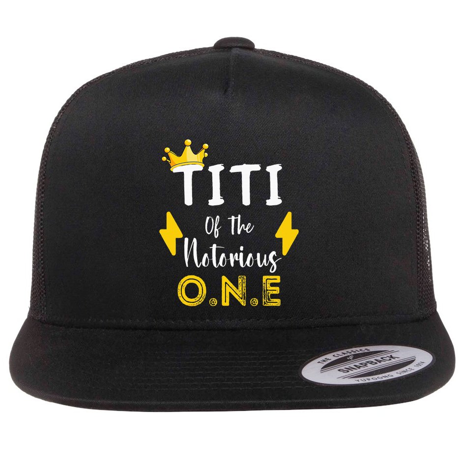 Titi Of The Notorious One Old School Hip Hop Flat Bill Trucker Hat