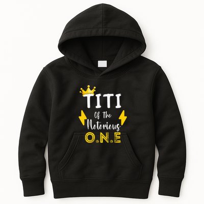 Titi Of The Notorious One Old School Hip Hop Kids Hoodie