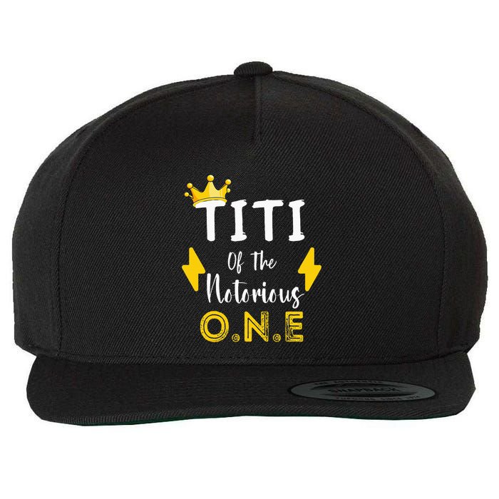 Titi Of The Notorious One Old School Hip Hop Wool Snapback Cap