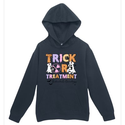 Trick Or Treatment Radiation Oncology Halloween Urban Pullover Hoodie