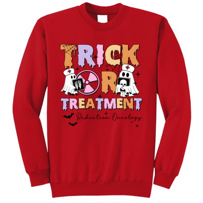 Trick Or Treatment Radiation Oncology Halloween Sweatshirt