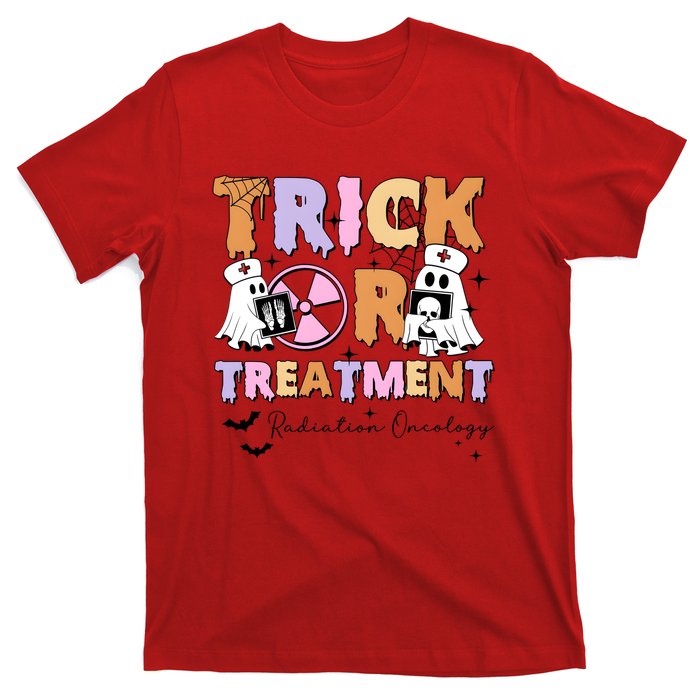 Trick Or Treatment Radiation Oncology Halloween T-Shirt