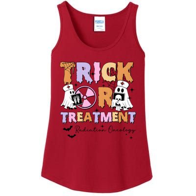 Trick Or Treatment Radiation Oncology Halloween Ladies Essential Tank