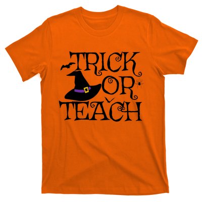 Trick Or Teach Funny Halloween Teacher Costume Humor Gift T-Shirt