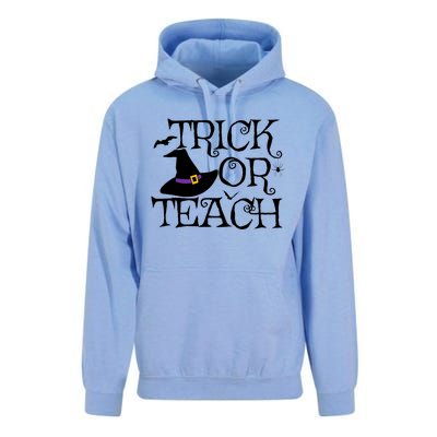 Trick Or Teach Funny Halloween Teacher Costume Humor Gift Unisex Surf Hoodie