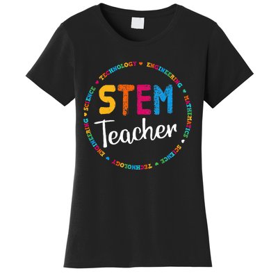 Think Outside The Box Tee STEAM Back to School STEM Teacher Women's T-Shirt