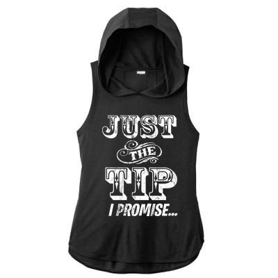 The Original Tattoo Artist Ladies PosiCharge Tri-Blend Wicking Draft Hoodie Tank