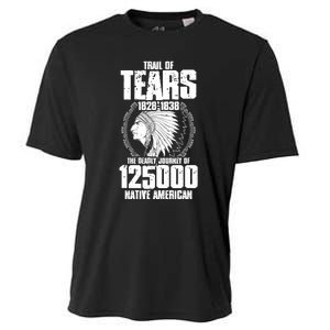 Trail Of Tears The Deadly Journey Of Native American Cooling Performance Crew T-Shirt