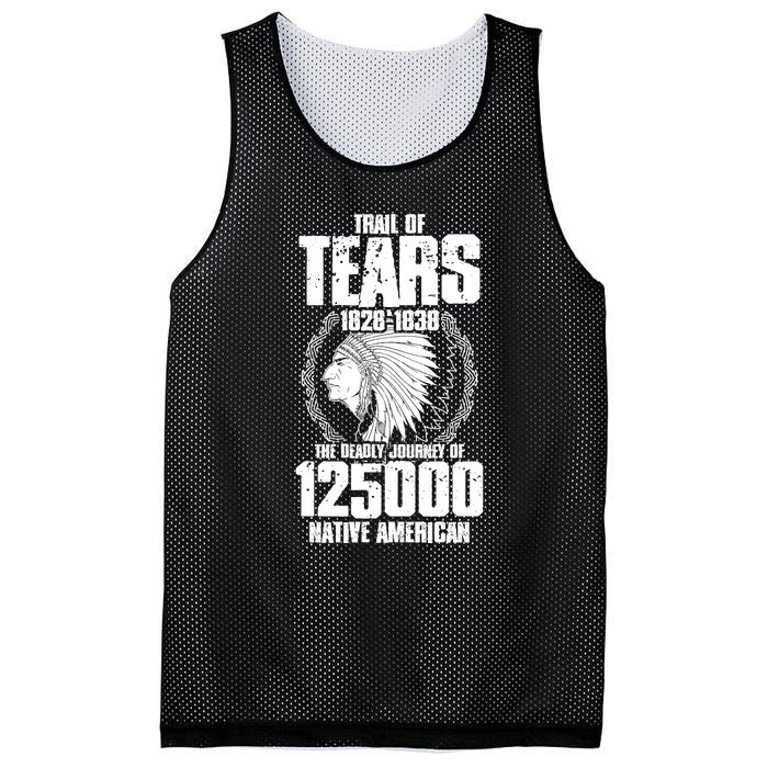 Trail Of Tears The Deadly Journey Of Native American Mesh Reversible Basketball Jersey Tank