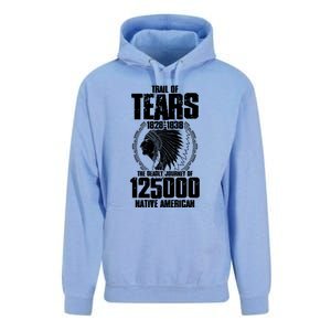 Trail Of Tears The Deadly Journey Of Native American Unisex Surf Hoodie