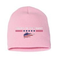 Trump Or The Tramp 2024 Vote Vance 2024 Short Acrylic Beanie