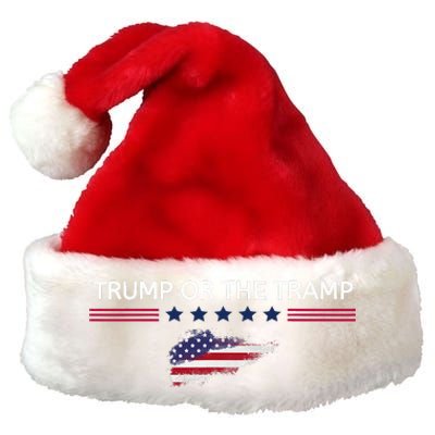 Trump Or The Tramp 2024 Vote Vance 2024 Premium Christmas Santa Hat