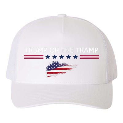 Trump Or The Tramp 2024 Vote Vance 2024 Yupoong Adult 5-Panel Trucker Hat