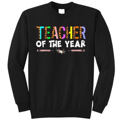 Teacher Of The Year Party Gift Teacher Appreciation Gifts Sweatshirt