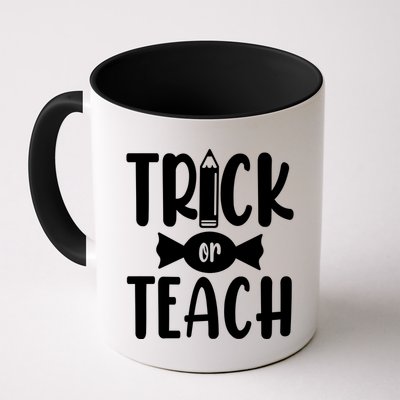 Trick Or Teach Halloween Teacher Mug