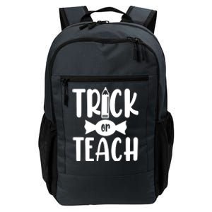 Trick Or Teach Halloween Teacher Daily Commute Backpack