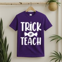 Trick Or Teach Halloween Teacher T-Shirt