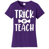 Trick Or Teach Halloween Teacher Women's T-Shirt