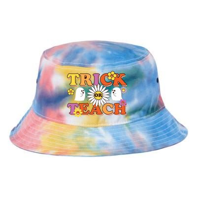 Trick Or Teach Teacher Halloween , Teacher Halloween Costume, Tie Dye Newport Bucket Hat