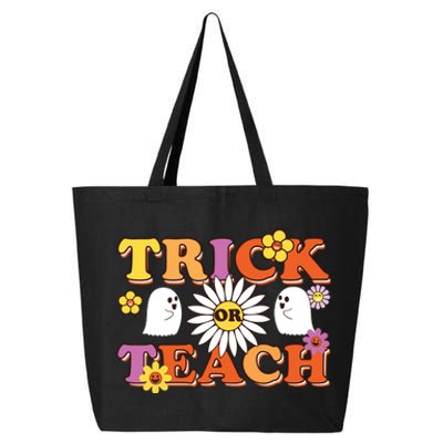 Trick Or Teach Teacher Halloween , Teacher Halloween Costume, 25L Jumbo Tote