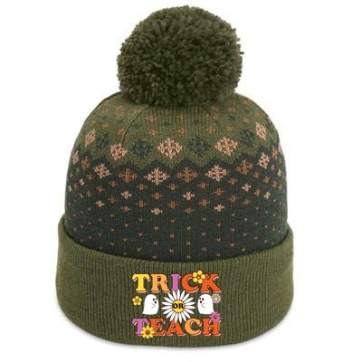 Trick Or Teach Teacher Halloween , Teacher Halloween Costume, The Baniff Cuffed Pom Beanie