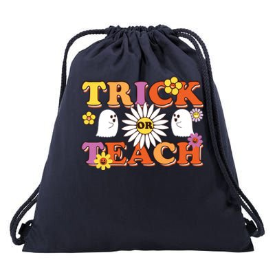 Trick Or Teach Teacher Halloween , Teacher Halloween Costume, Drawstring Bag