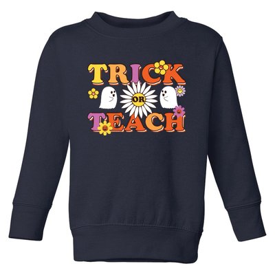 Trick Or Teach Teacher Halloween , Teacher Halloween Costume, Toddler Sweatshirt