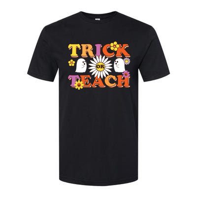 Trick Or Teach Teacher Halloween , Teacher Halloween Costume, Softstyle® CVC T-Shirt