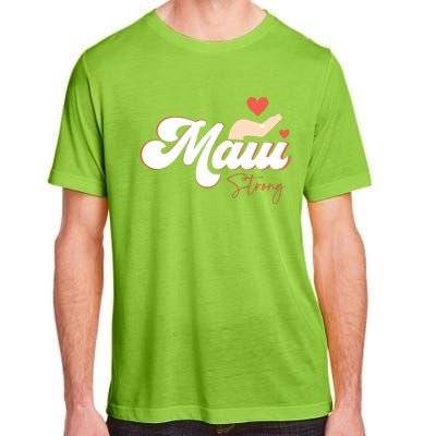 Vintage Strong Maui Hawaii Island I Love Hawaii Adult ChromaSoft Performance T-Shirt