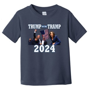 Trump Or The Tramp 2024 Vote For Trump Trump Vance 2024 Toddler T-Shirt