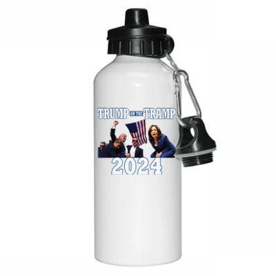 Trump Or The Tramp 2024 Vote For Trump Trump Vance 2024 Aluminum Water Bottle 