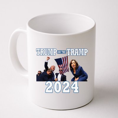 Trump Or The Tramp 2024 Vote For Trump Trump Vance 2024 Coffee Mug