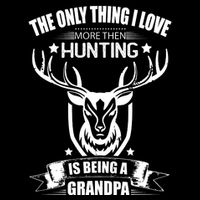 The Only Thing I Love More Than Hunting Is Being A Grandpa 16 in Basic Backpack